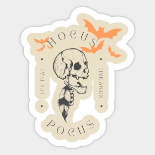 Hocus Pocus Theirs Bats Sticker